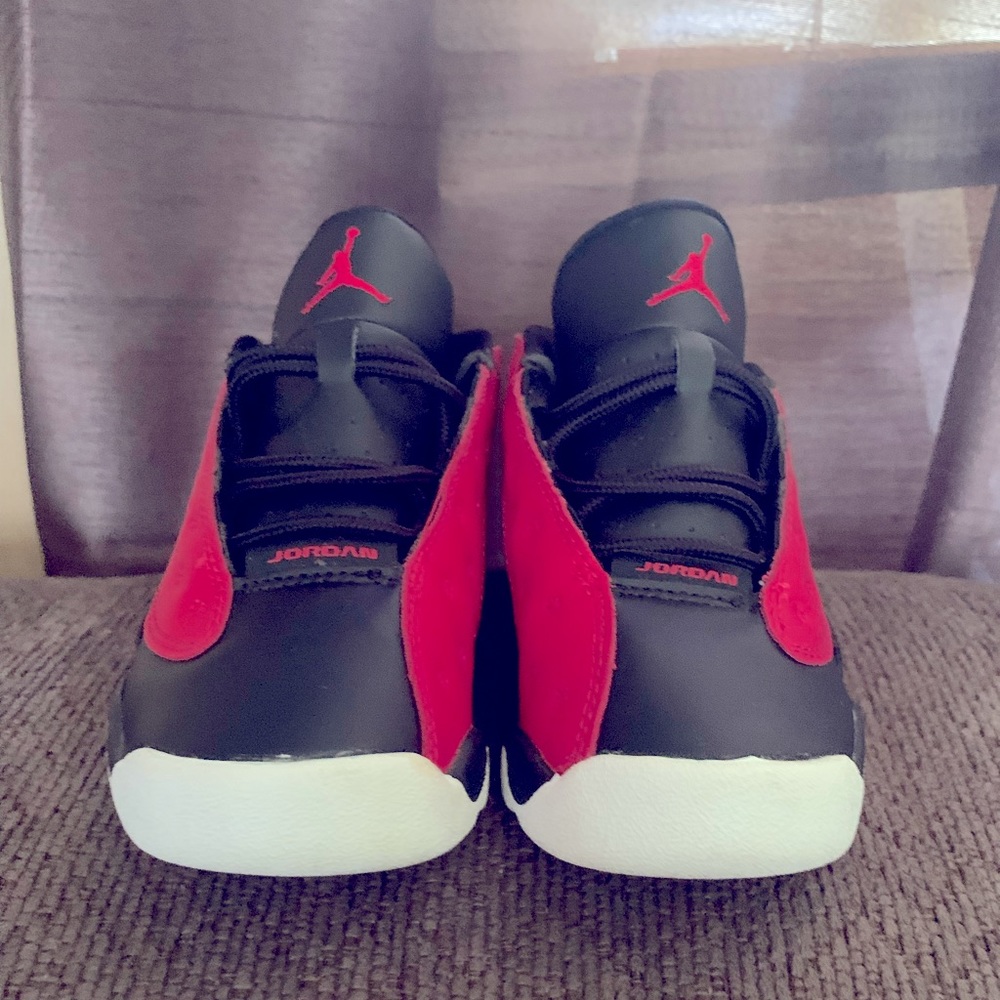 jordan 13 low red berry 9c